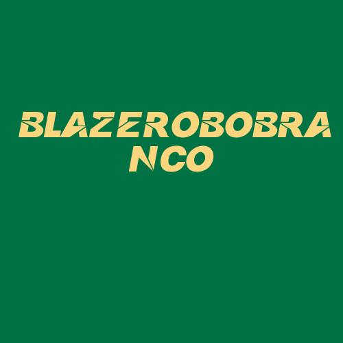 Logo da BLAZEROBOBRANCO