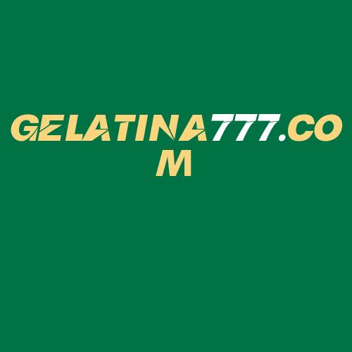 Logo da GELATINA777